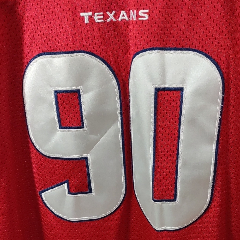 REEBOK NFL Red Texans Football Jersey - Picture 7 of 17